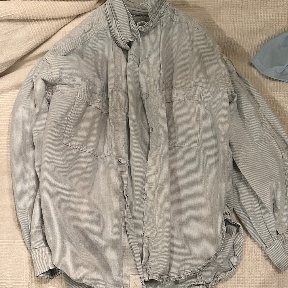 Women’s We The Free Light Gray Shirt Jacket